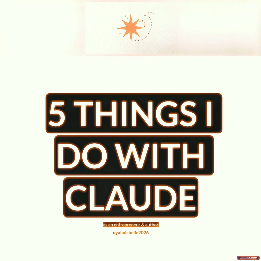 5 Things I Do With Claude AI